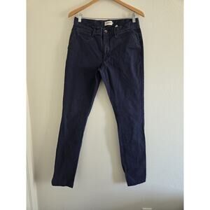 Taylor Stitch Mens 32x34 The Slim Chino Pants Navy Blue Organic Cotton Americana